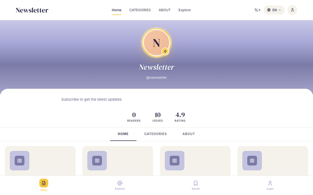 SoloVibeCoder Newsletter preview